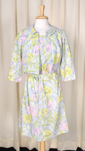 1960s Vintage Tulip Dress Suit