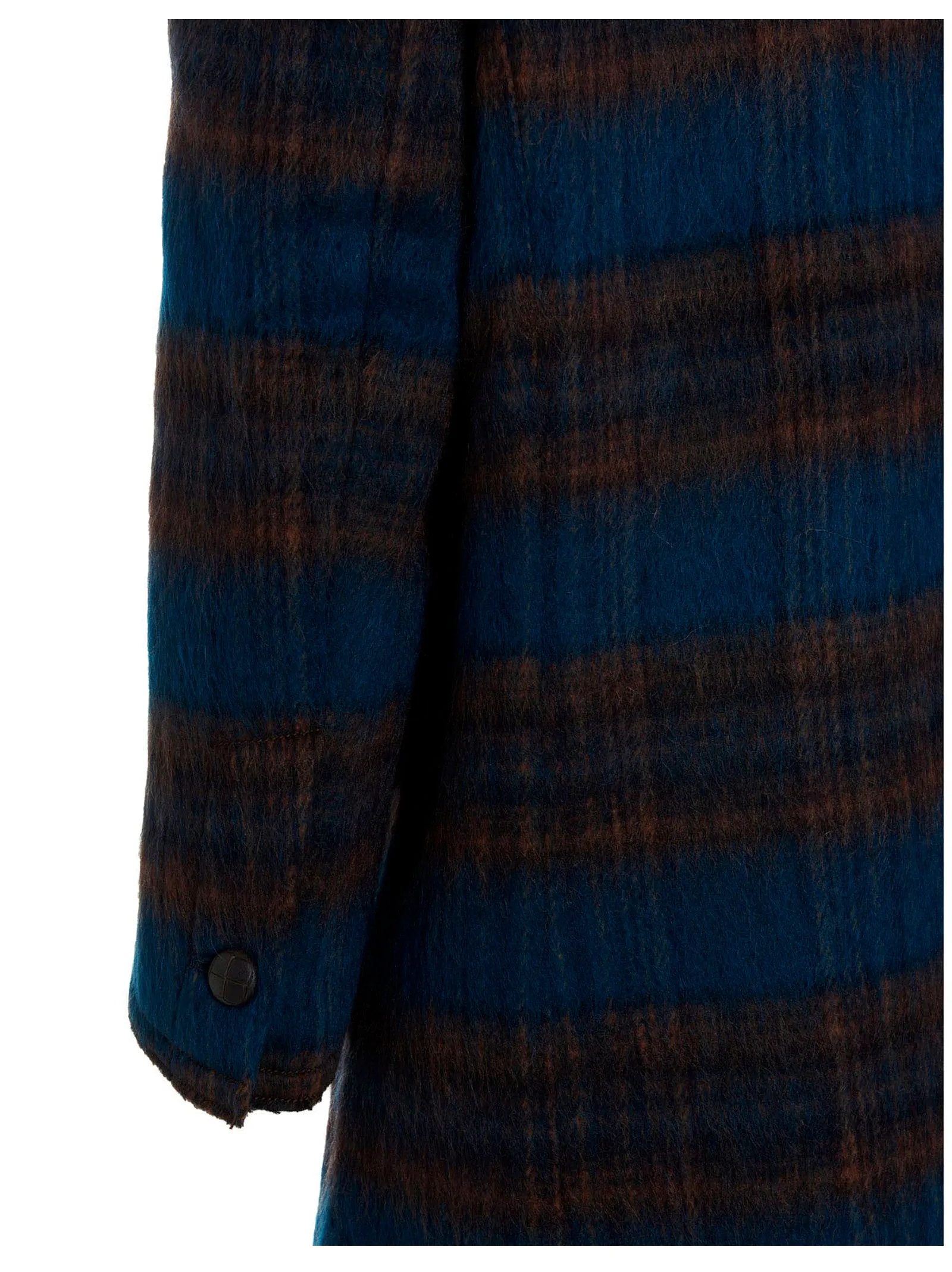 Andersson Bell Check Patterned Double-Breasted Coat