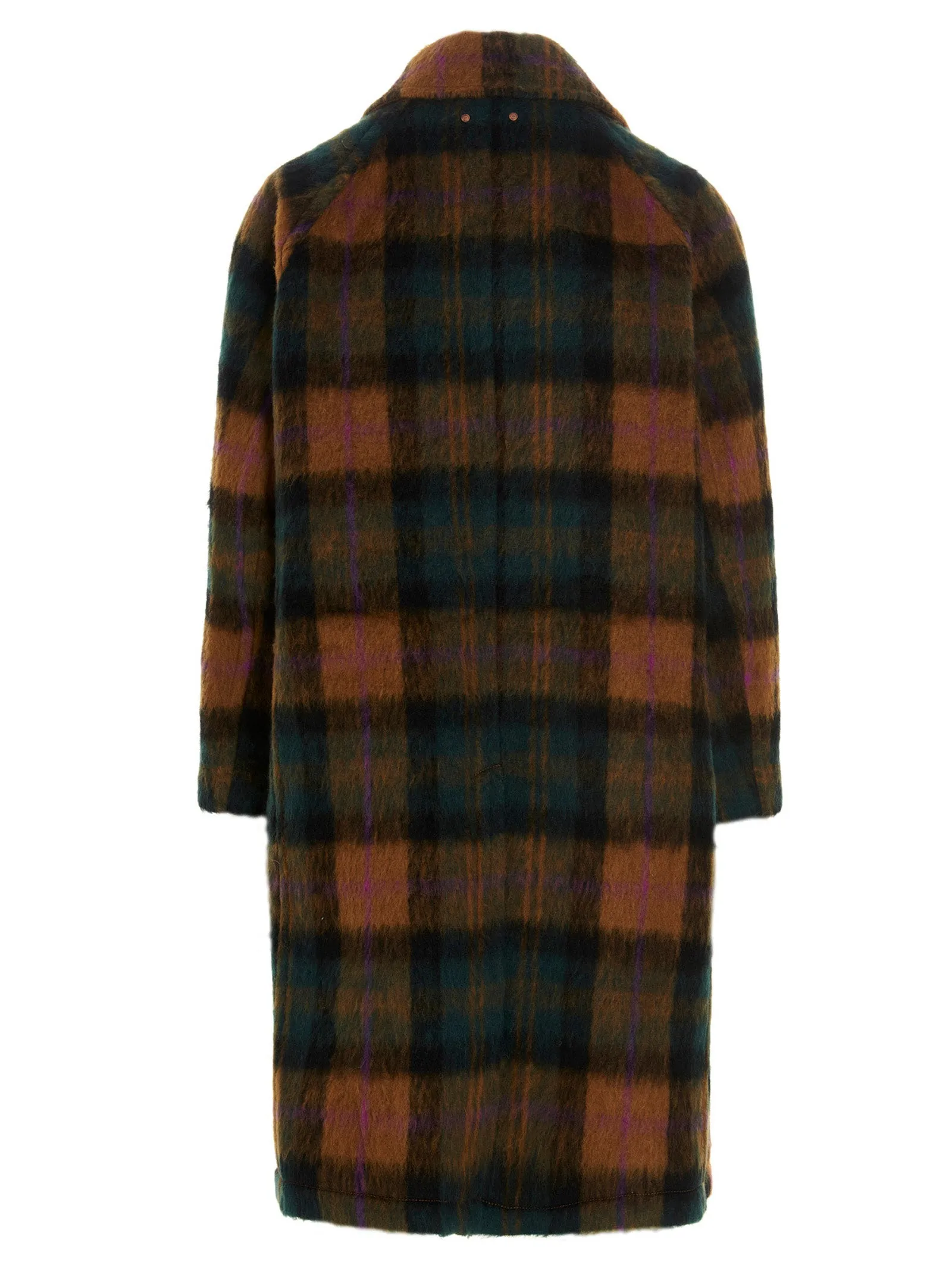 Andersson Bell Harry Check Balmacaan Coat