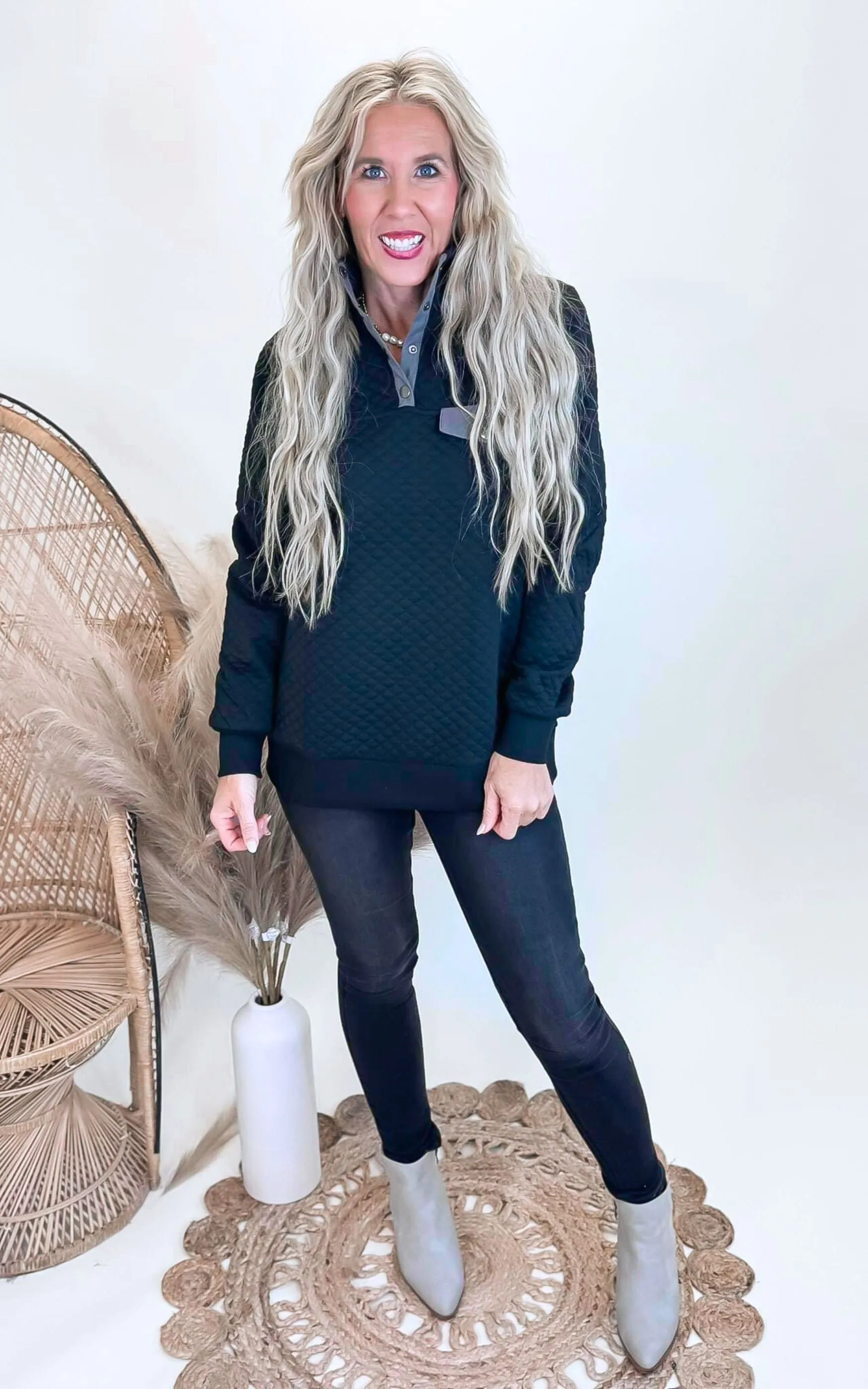 Black Diamond Pullover Sweater