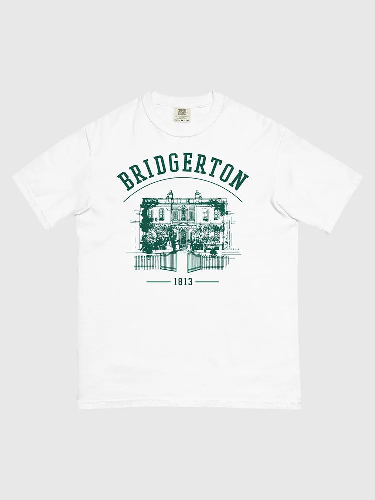 Bridgerton House Comfort Colors T-Shirt [Green House]