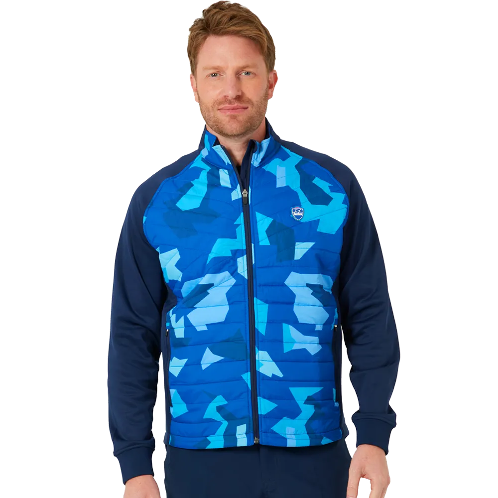 Camo Jacket Carmine Navy Bundle