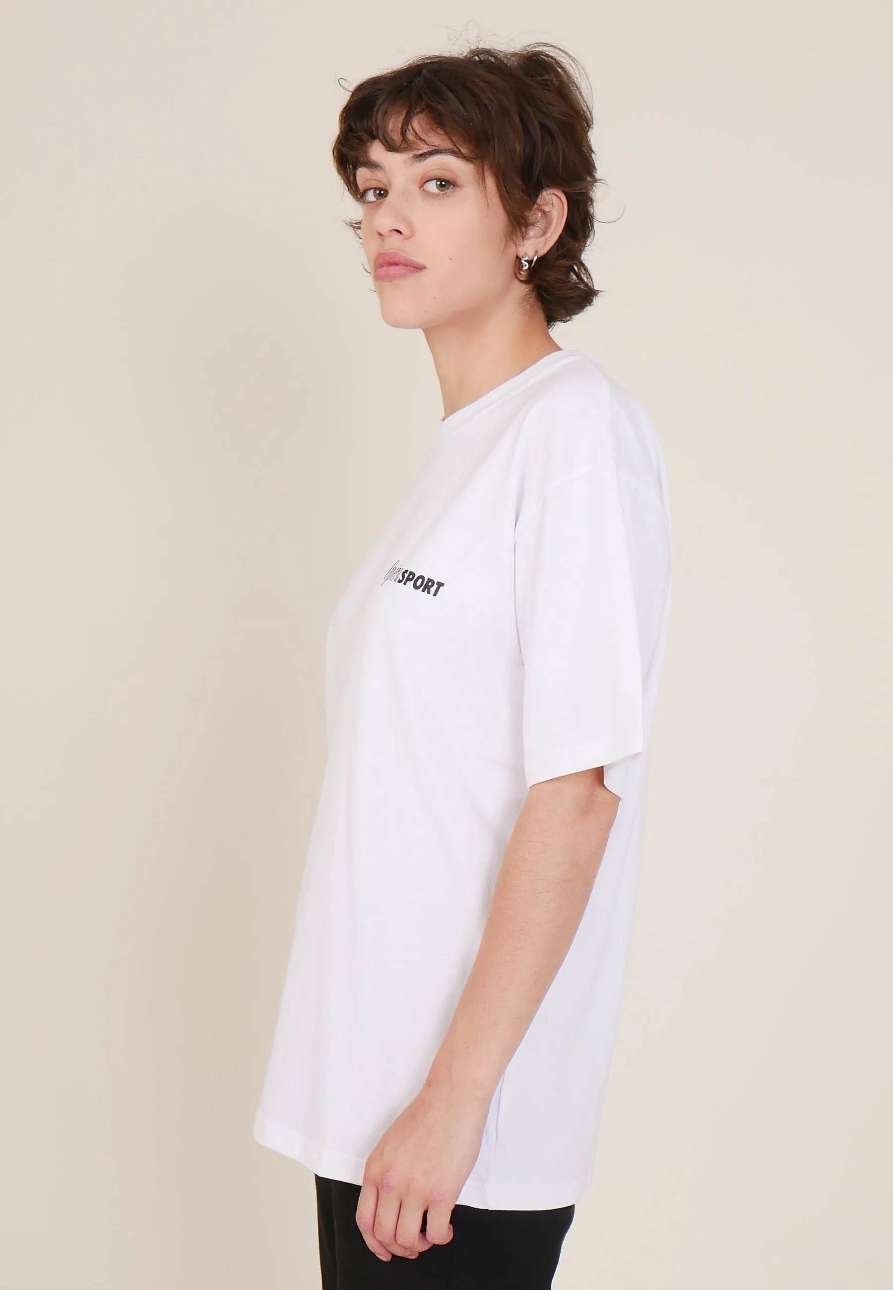 Claude Unisex T-shirt - white