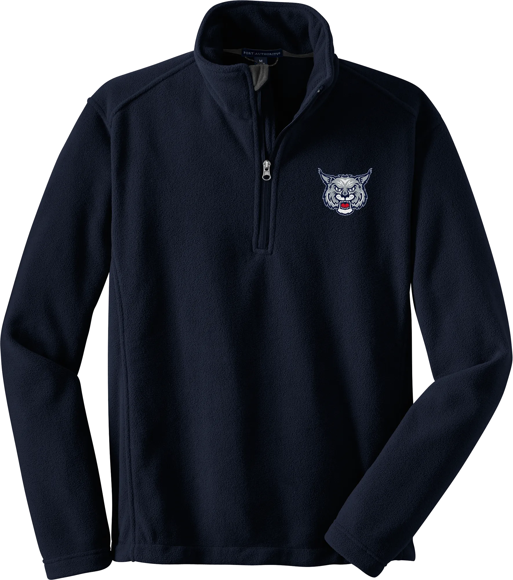 CT Bobcats Value Fleece 1/4-Zip Pullover