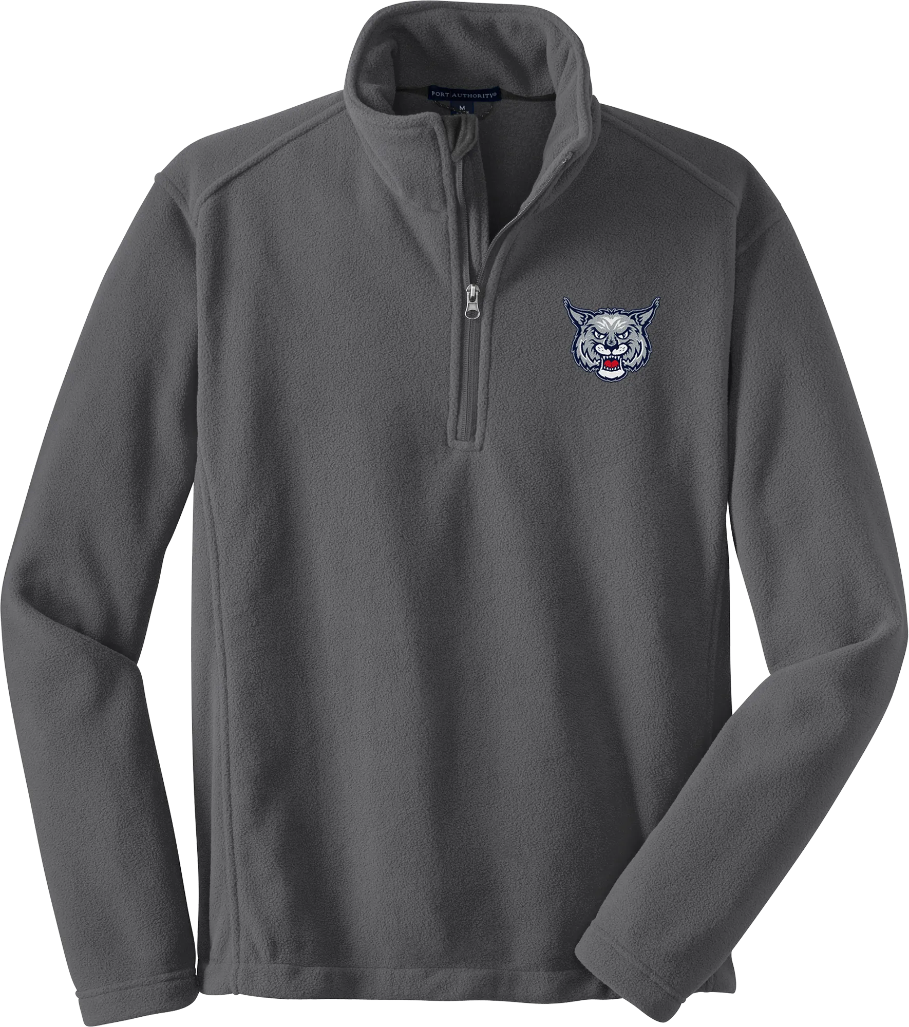 CT Bobcats Value Fleece 1/4-Zip Pullover