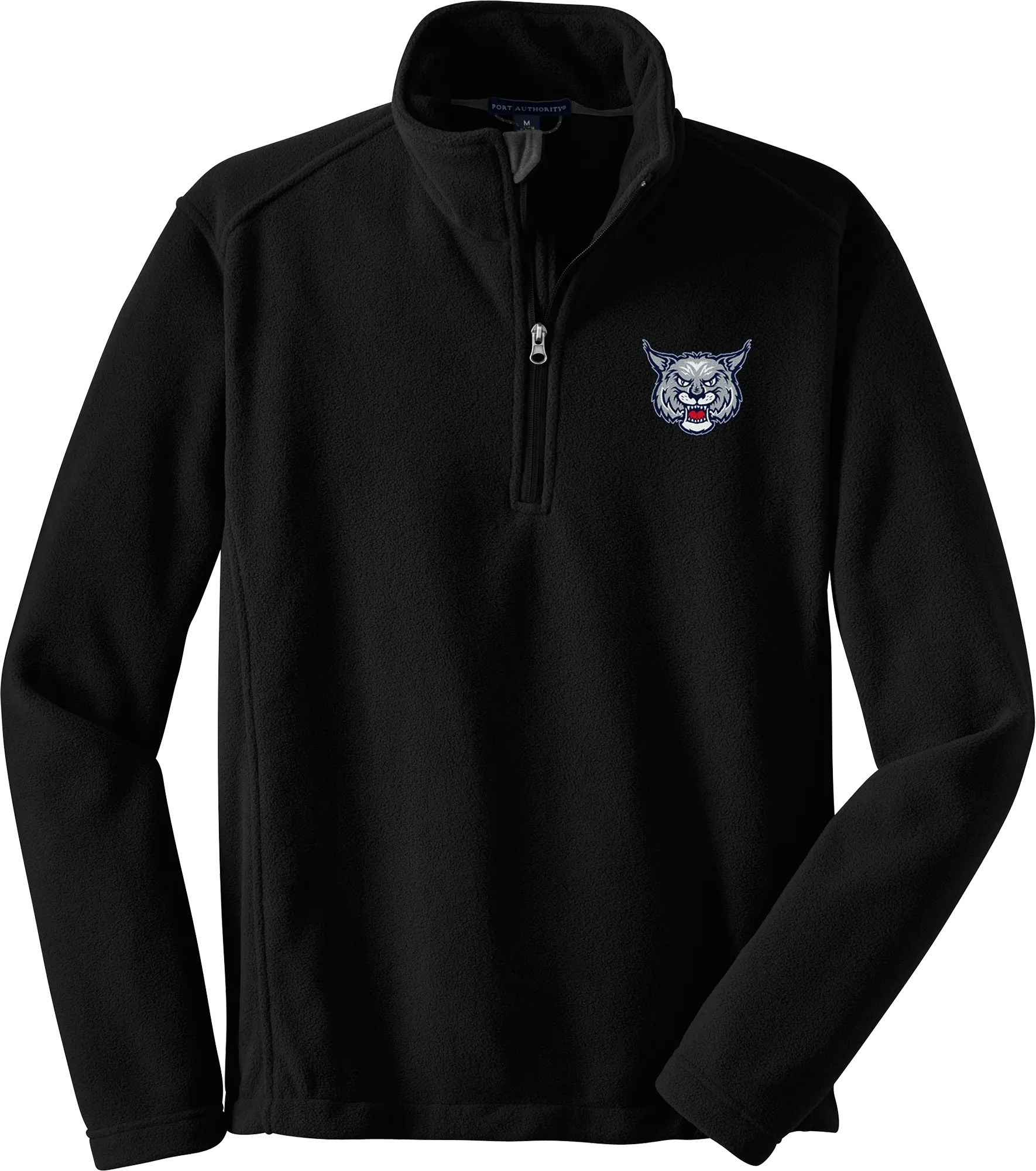 CT Bobcats Value Fleece 1/4-Zip Pullover