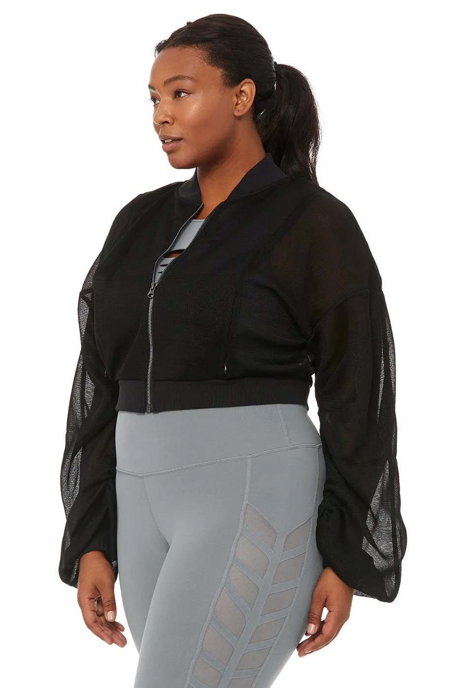 Field Crop Jacket - Black