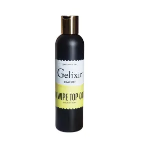 Gelixir Top Coat No Wipe Refill 8Oz.