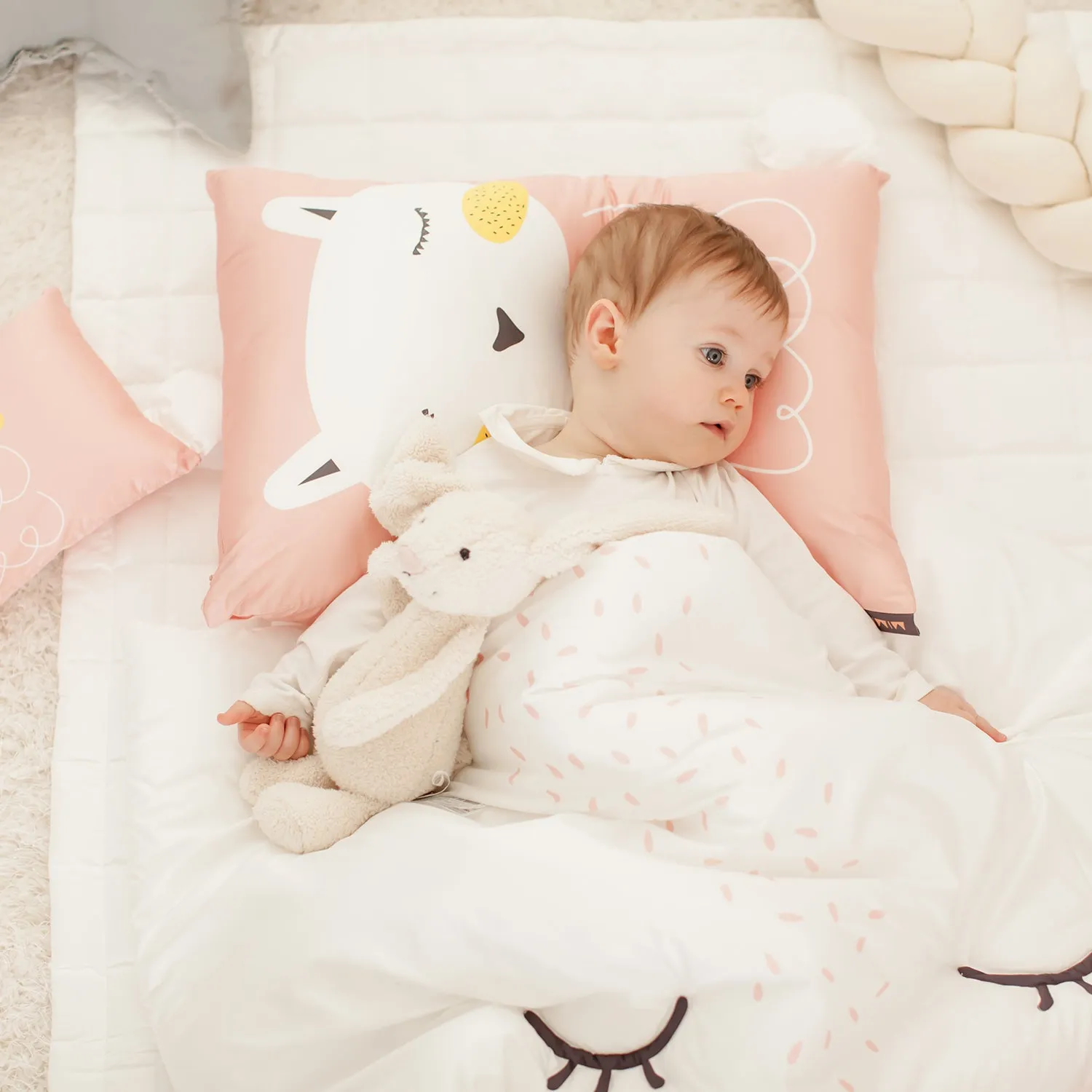 GGUMBI Mimiru Nap Bedding Set (Blanket   Pillow   Pad)