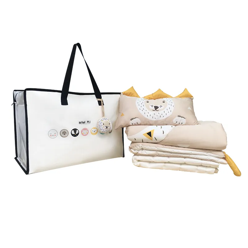 GGUMBI Mimiru Nap Bedding Set (Blanket   Pillow   Pad)