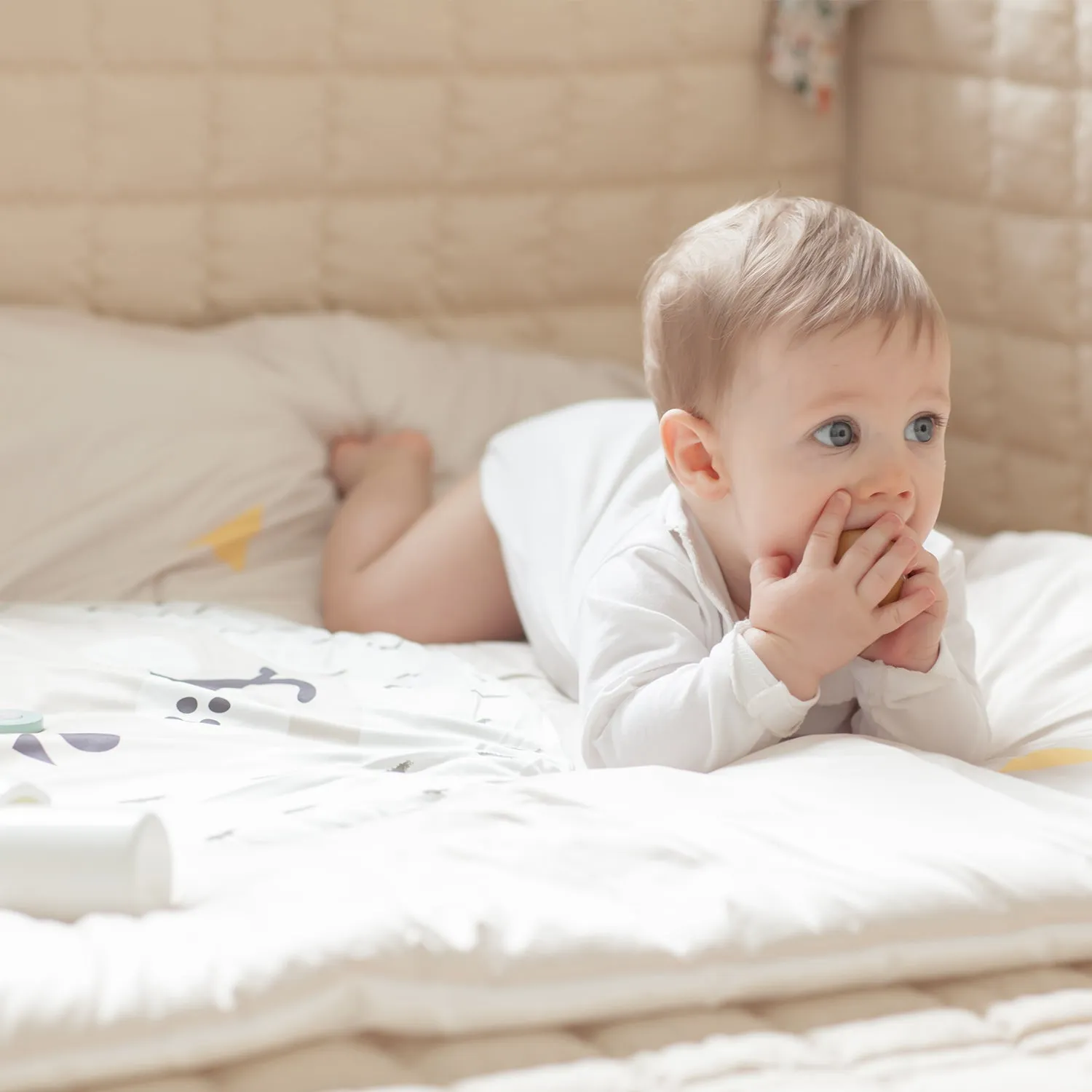 GGUMBI Mimiru Nap Bedding Set (Blanket   Pillow   Pad)