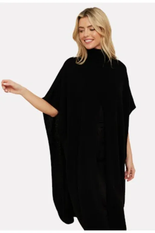 Gigi Poncho Black