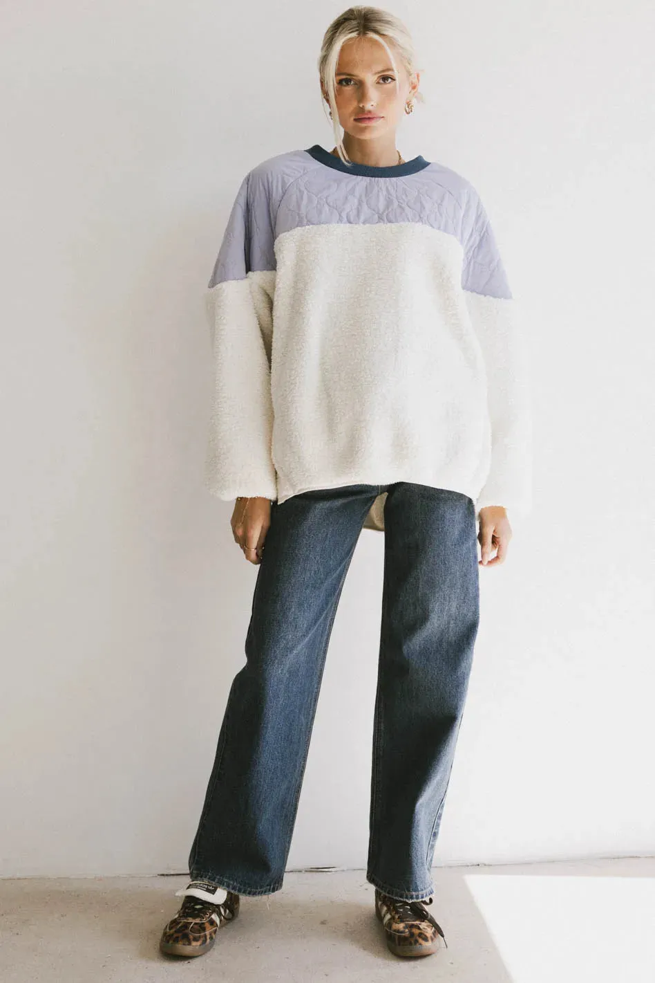 Kylan Contrast Pullover
