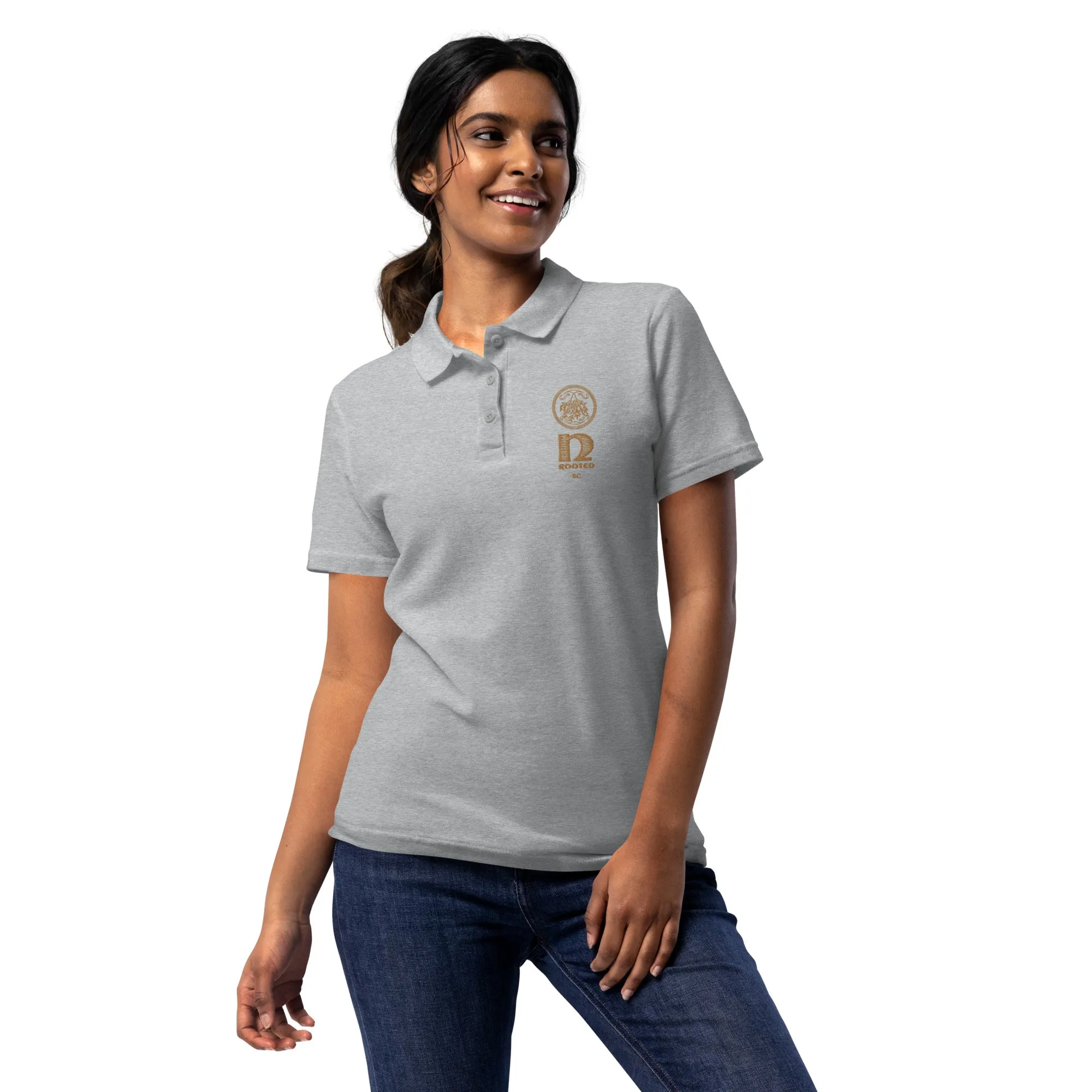 NRooted Women's Classic Polo
