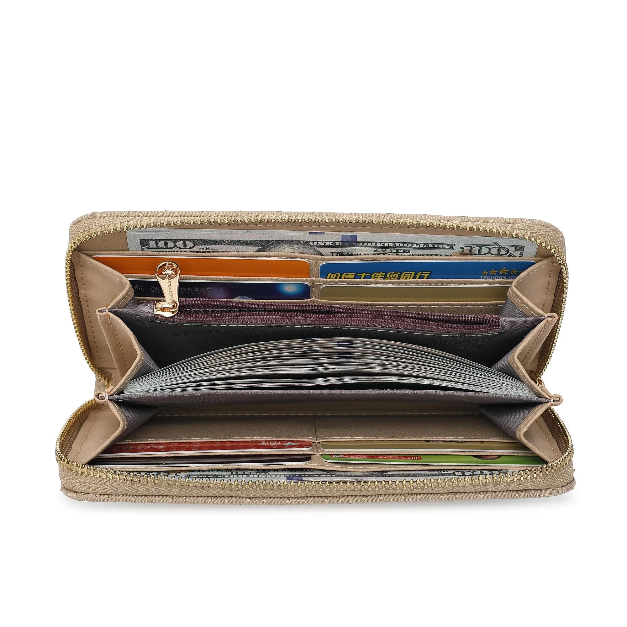 Quilted Long Purse / Wallet -SLP 54