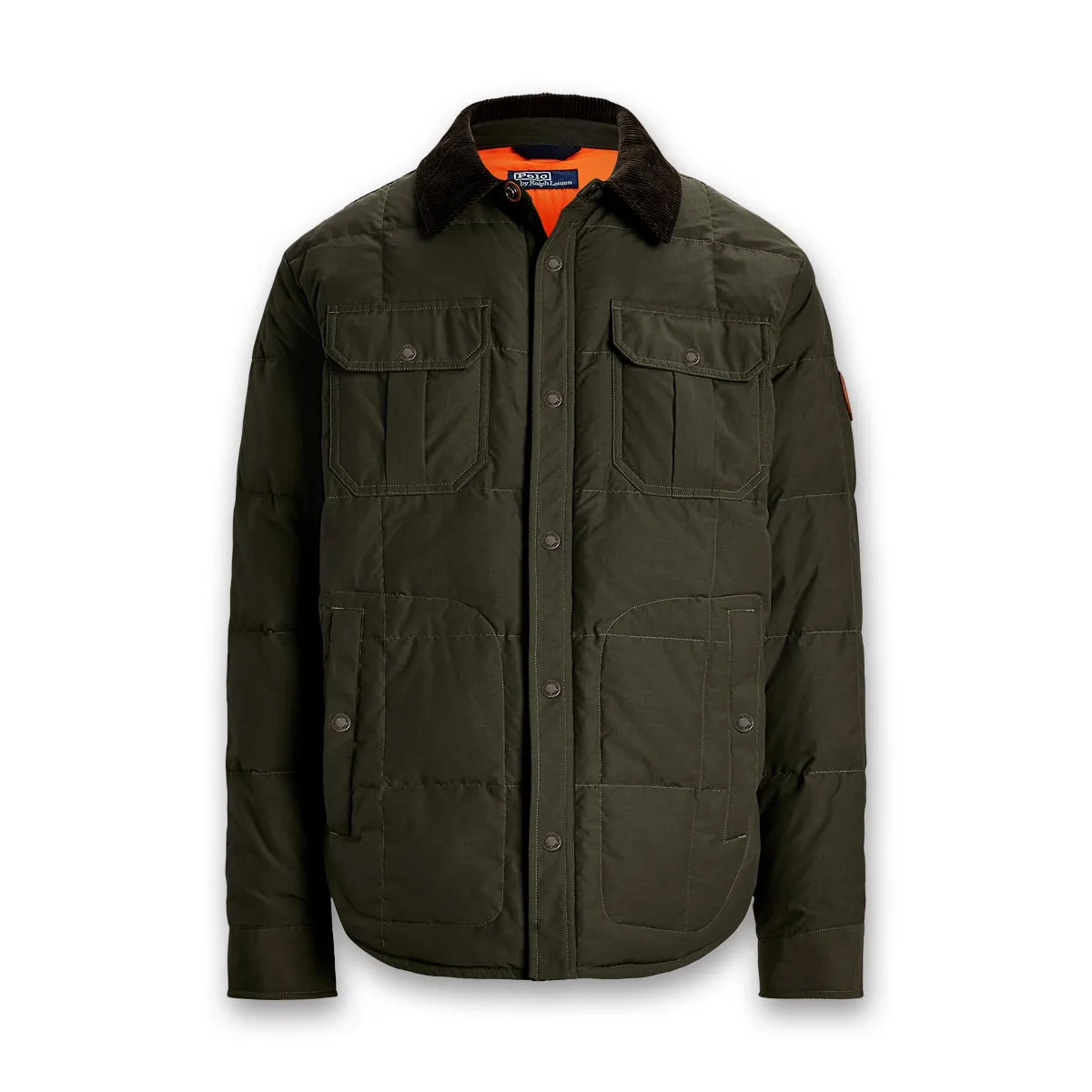 Ralph Lauren - Ripstop Down Shirt Jacket in Ranger Green