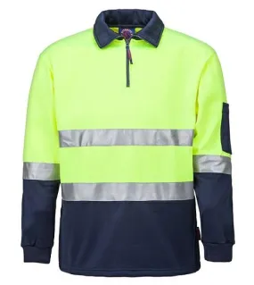 RiteMate RM6012R Half Zip Fleecy Pullover w/tape