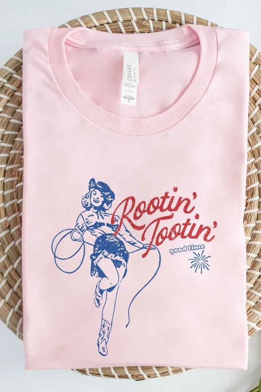 ROOTIN TOOTIN COUNTRY GRAPHIC TEE / T-SHIRT