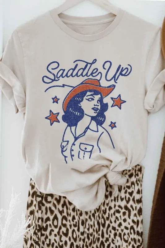 SADDLE UP COUNTRY GRAPHIC TEE / T-SHIRT