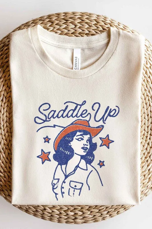 SADDLE UP COUNTRY GRAPHIC TEE / T-SHIRT
