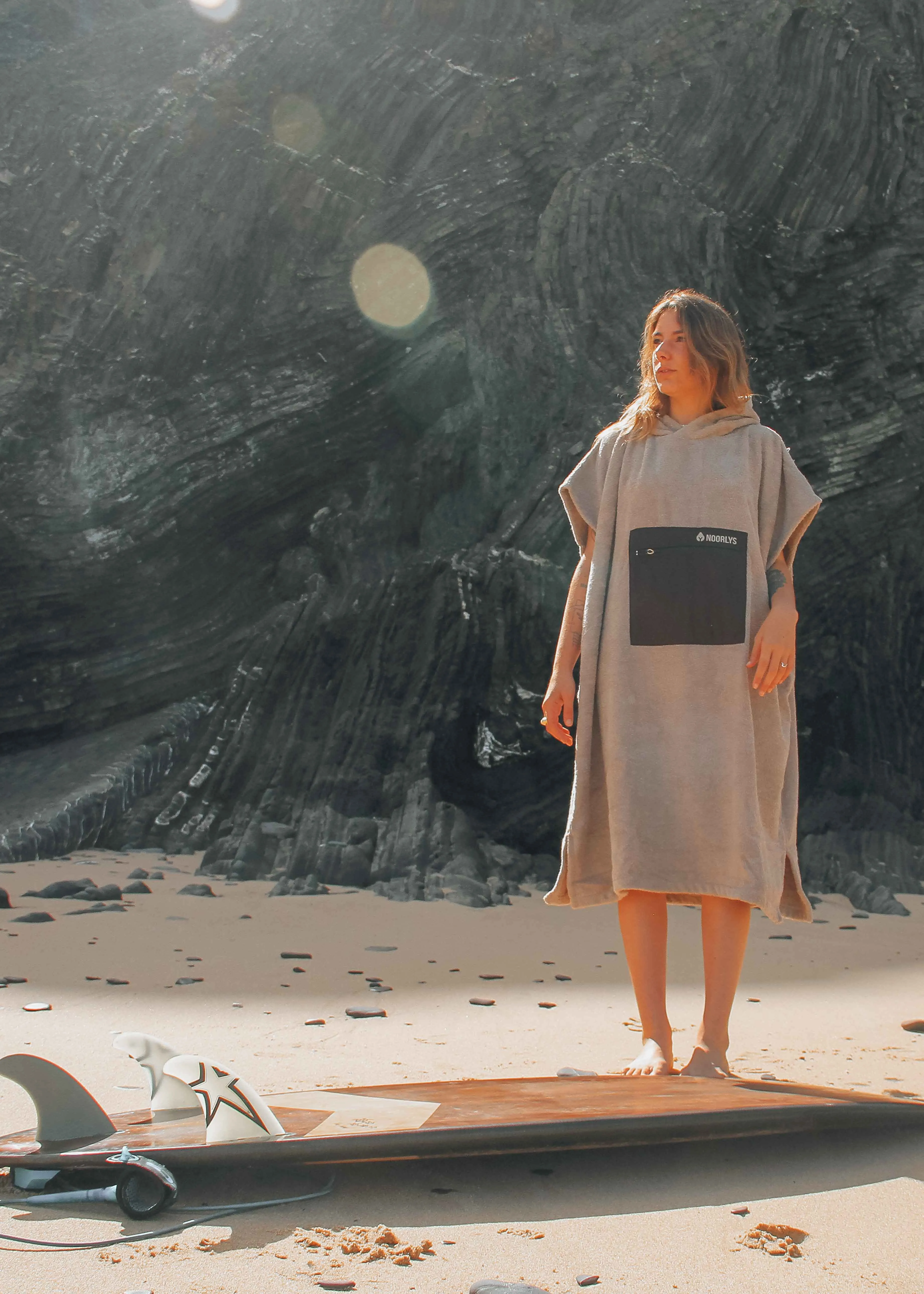 Surf-Poncho MALIA SimplyTaupe