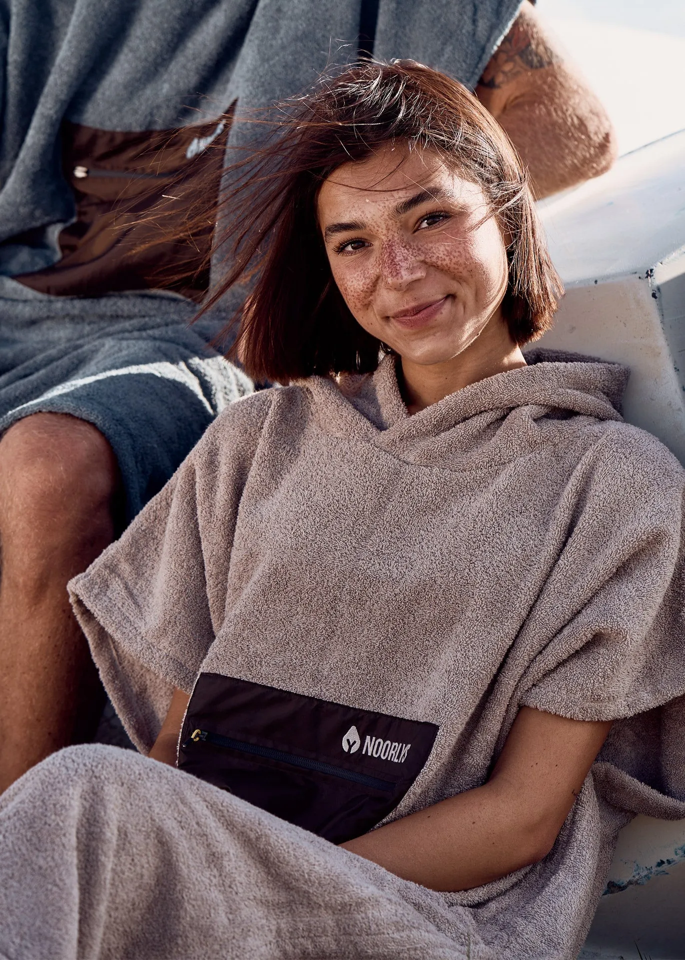 Surf-Poncho MALIA SimplyTaupe