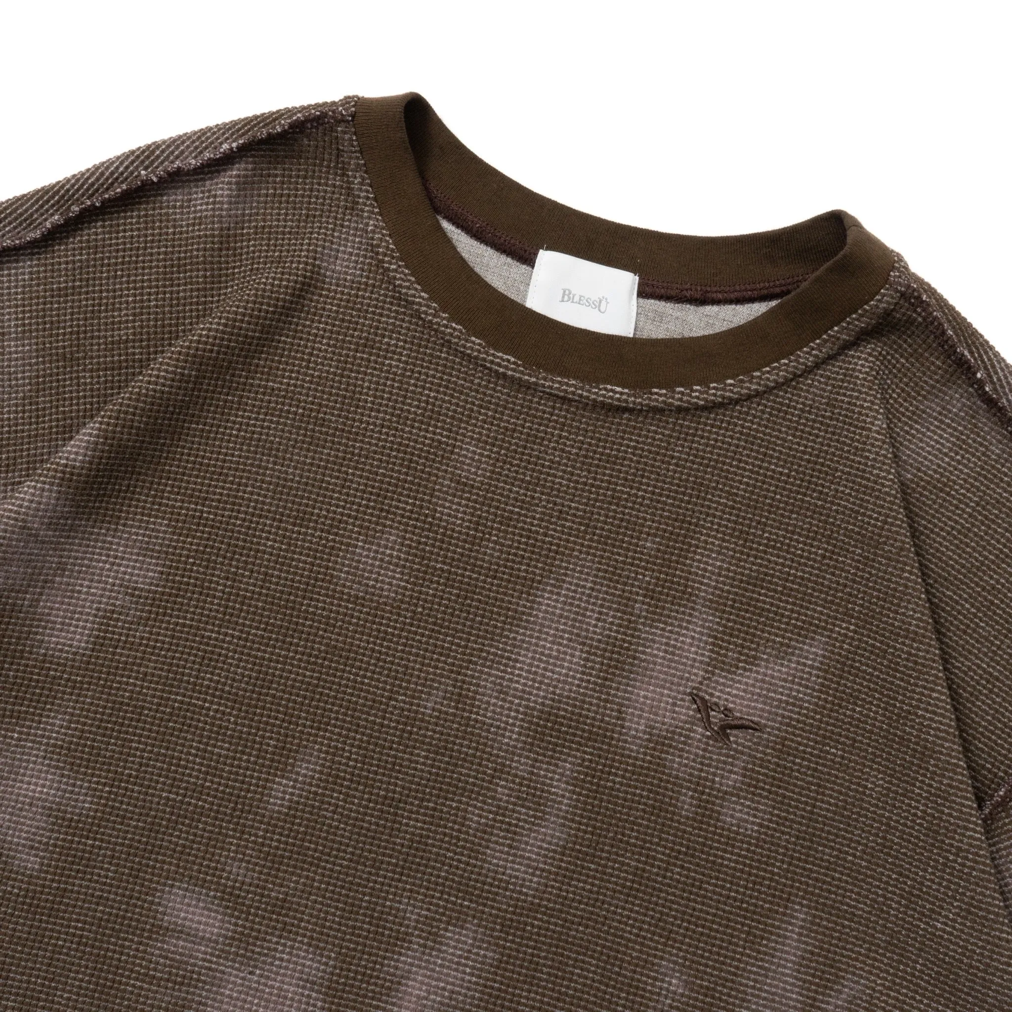 tie dye thermal tee