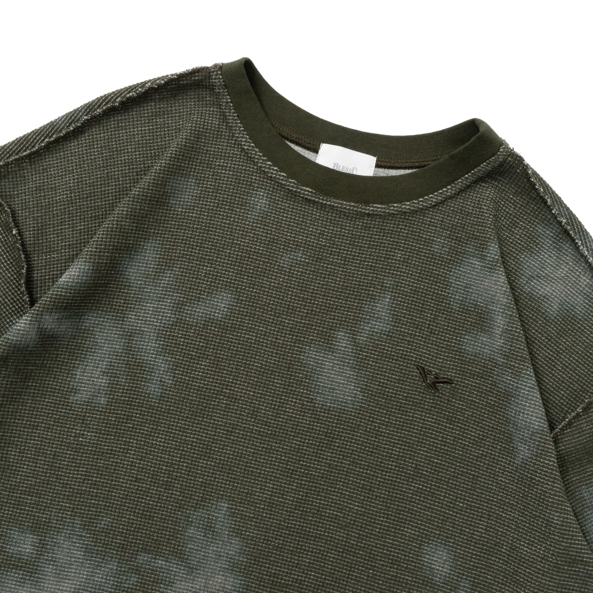 tie dye thermal tee