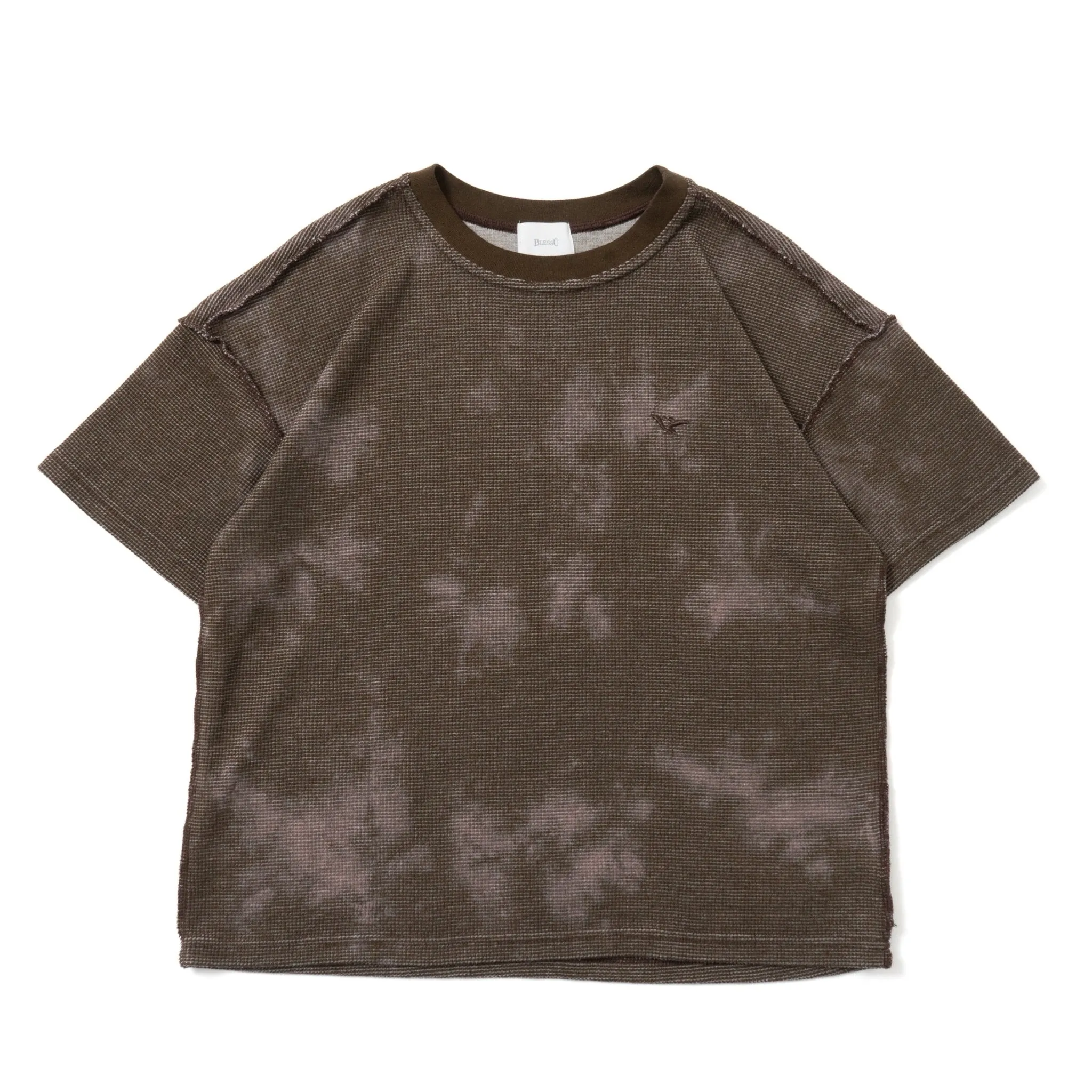 tie dye thermal tee