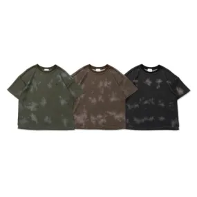 tie dye thermal tee