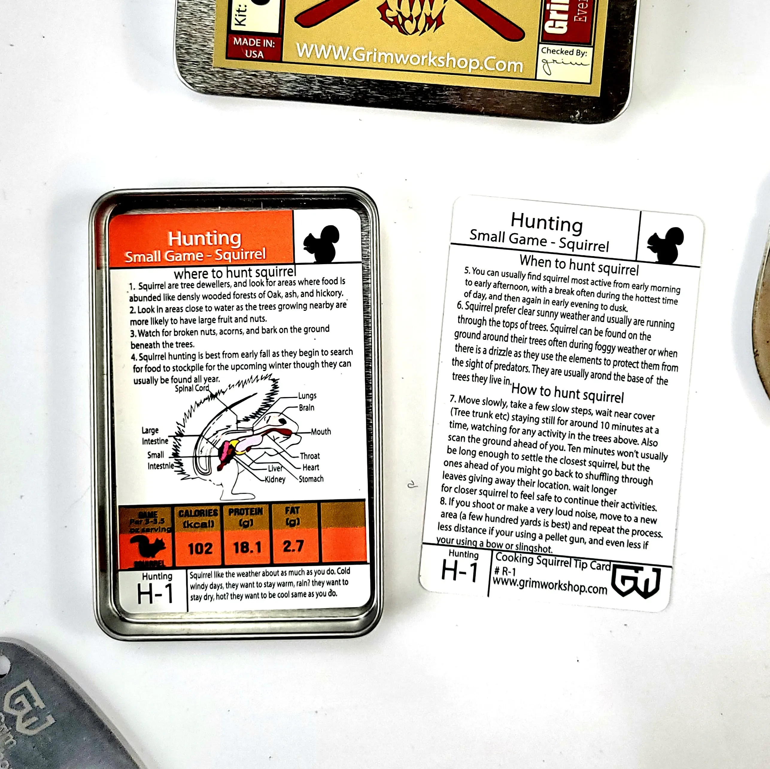 Tip Card H-1: Squirrel Hunting