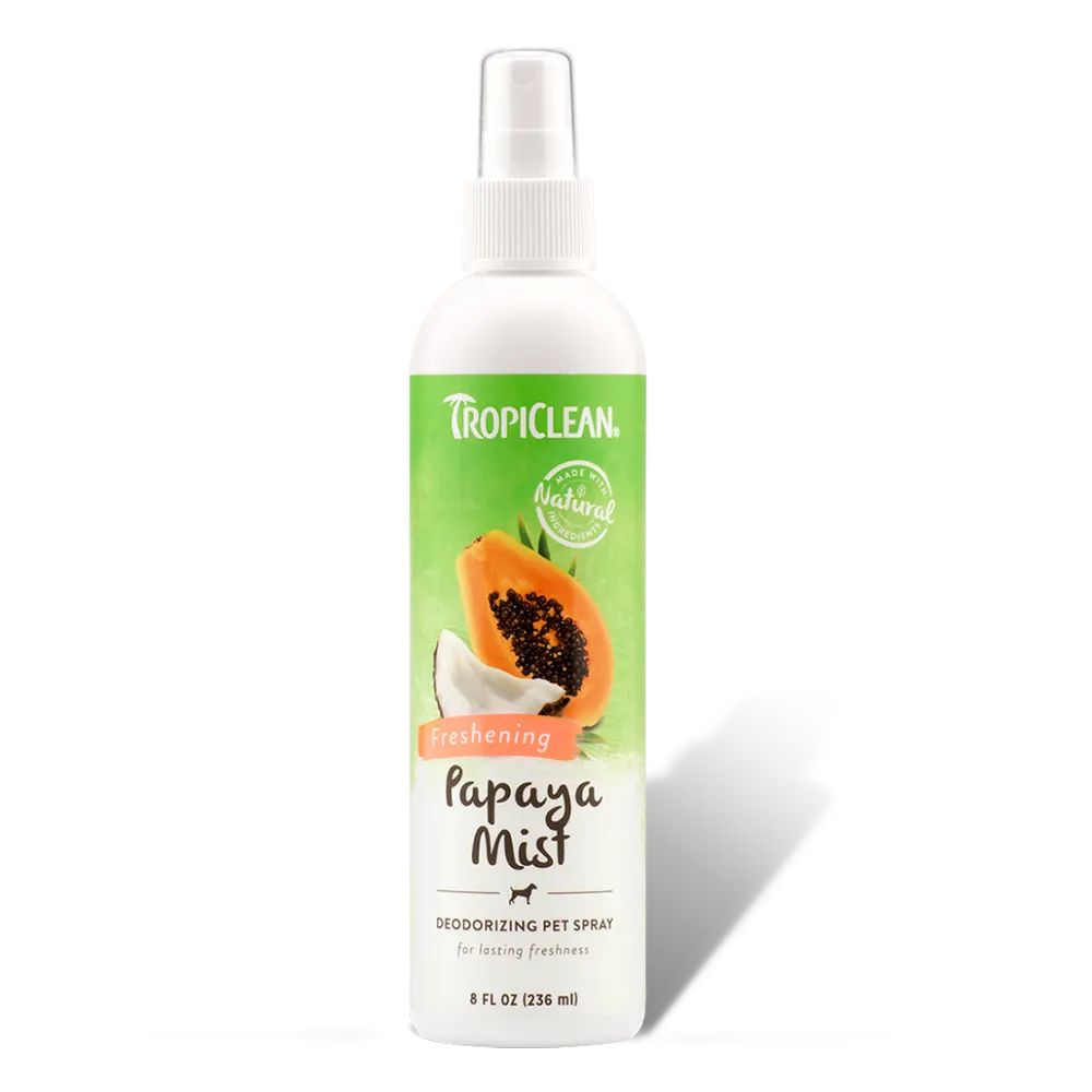 Tropiclean Deodorizing Pet Spray Papaya Mist 8oz