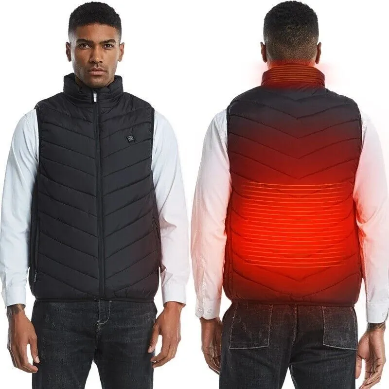 Unisex Heated Vest USB Electric Winter Body Warmer Jacket