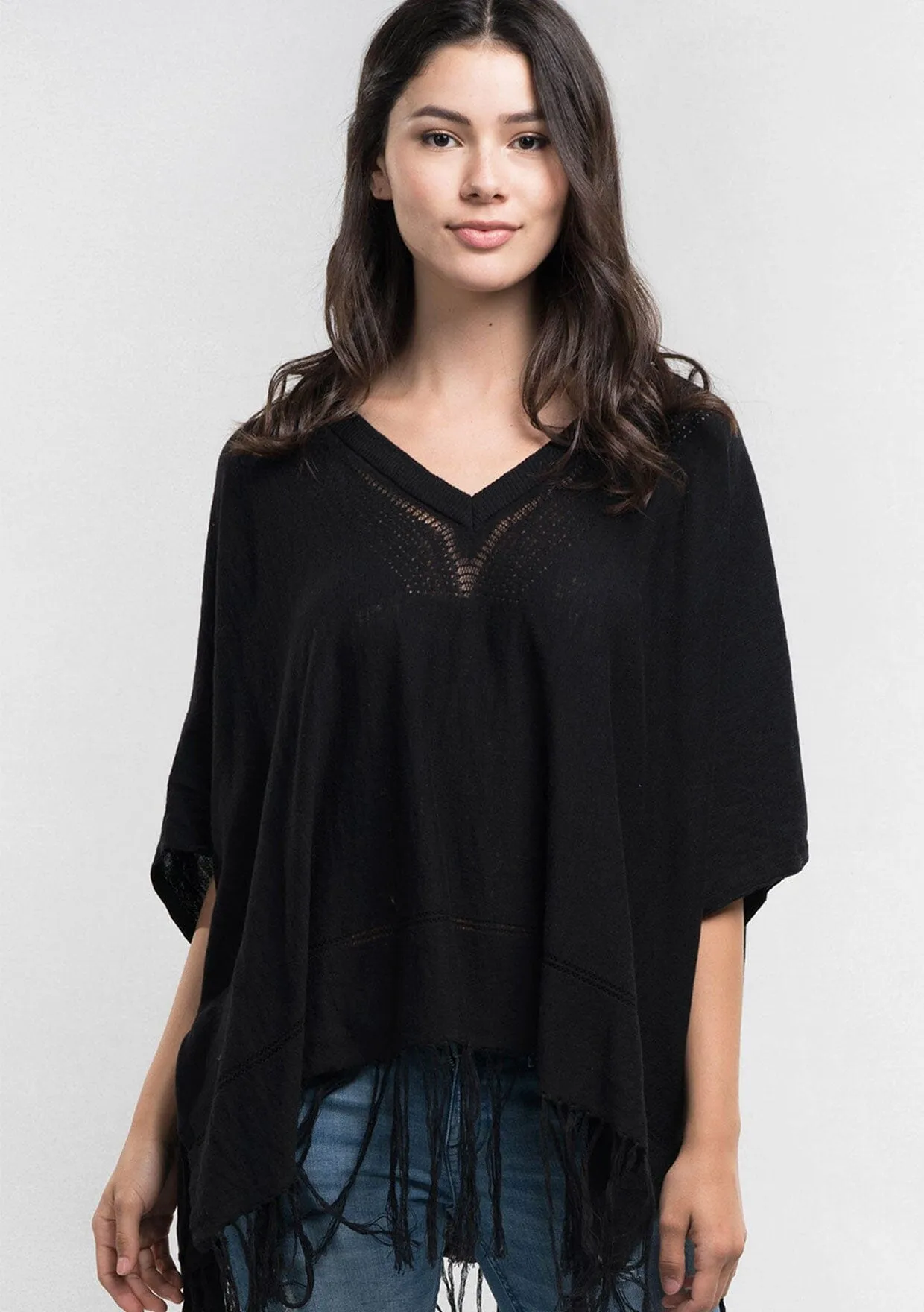 Vera Poncho Sweater