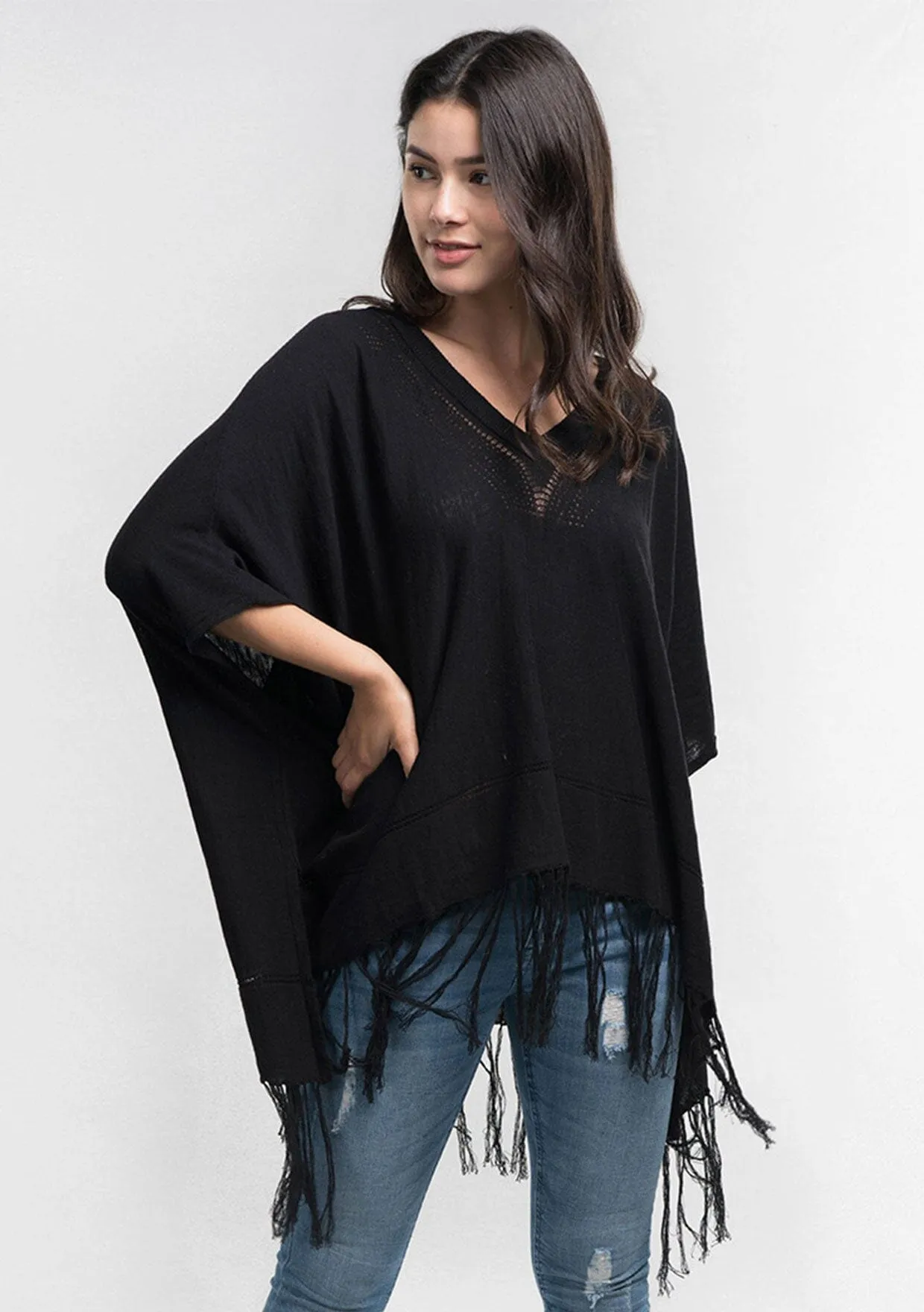 Vera Poncho Sweater