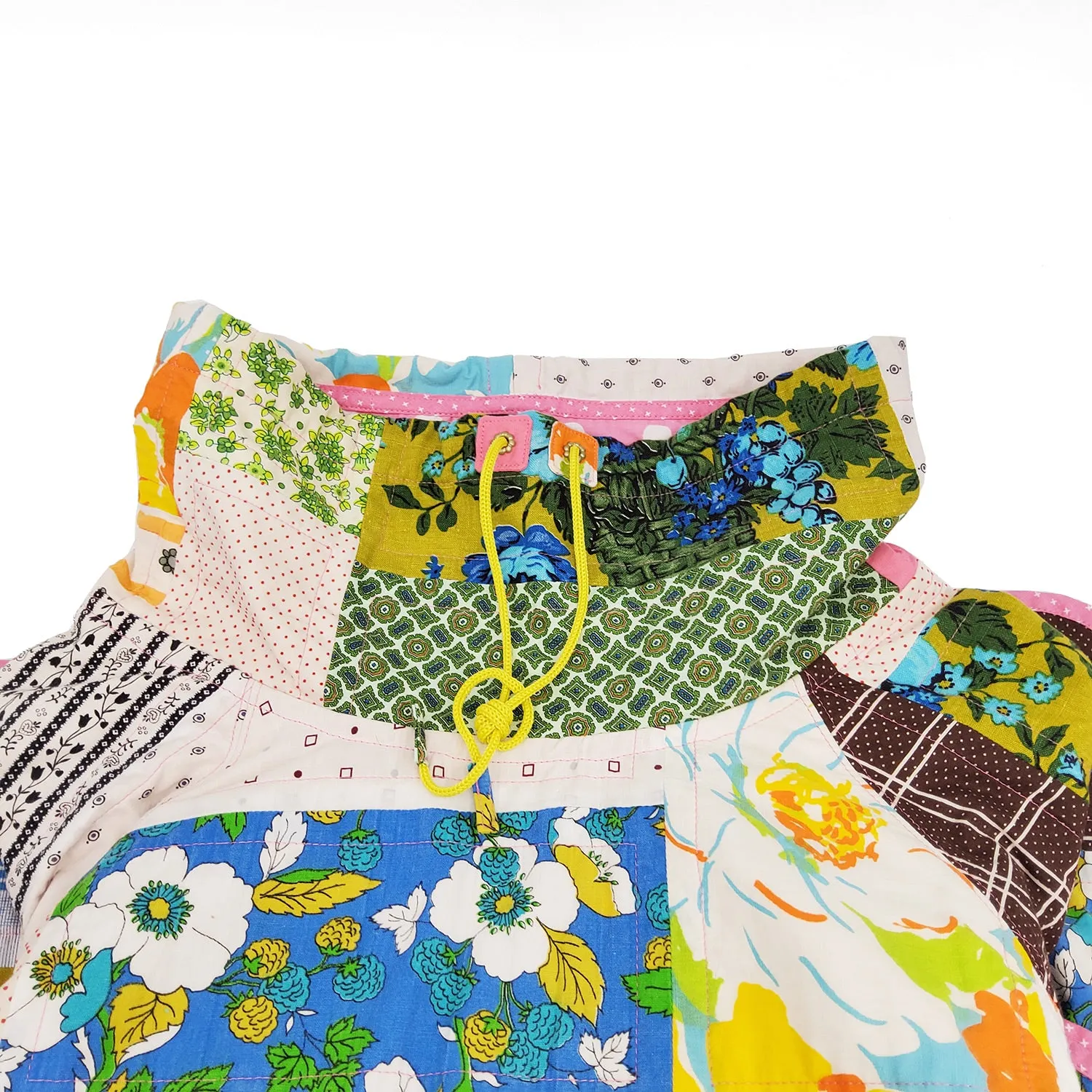 Vintage Patchwork Quilted Pullover