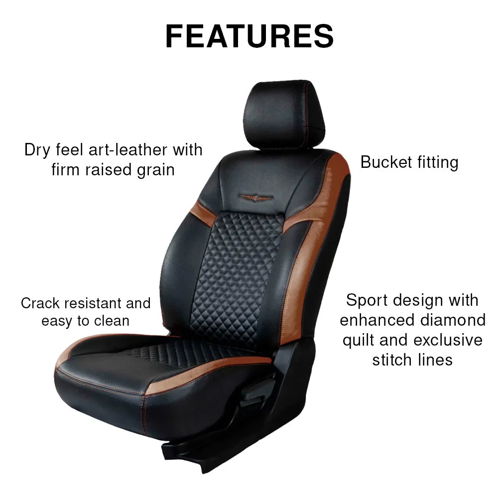 Vogue Star Art Leather Car Seat Cover For Volkswagen Polo