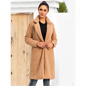 Winter Faux Fur Long Coat